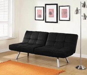 mainstays contempo convertible futon sofa