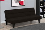 Black Kebo Futon Sofa Bed