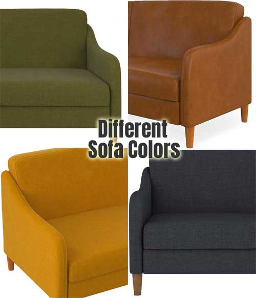 Different Futon Sofa Colors